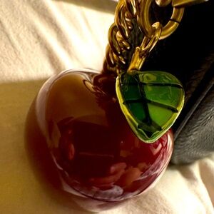 Coach with apple keychain
